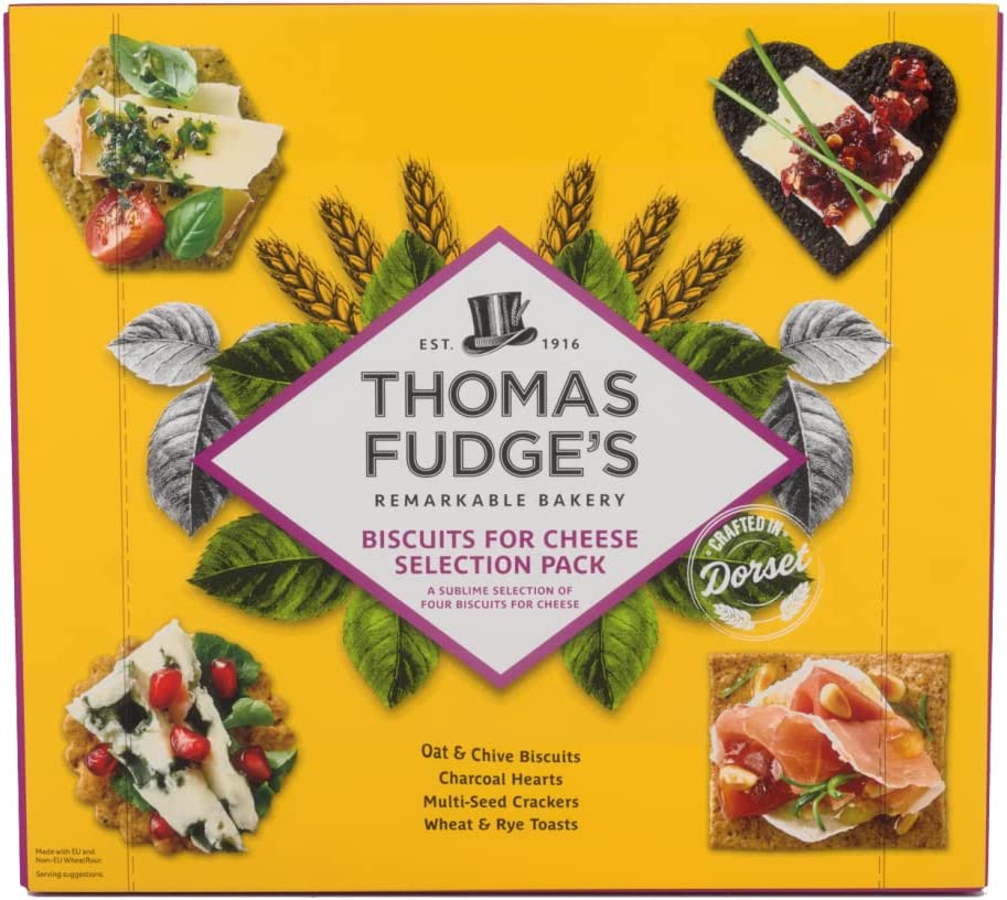Thomas Fudge Crackers For Cheese Selection Box